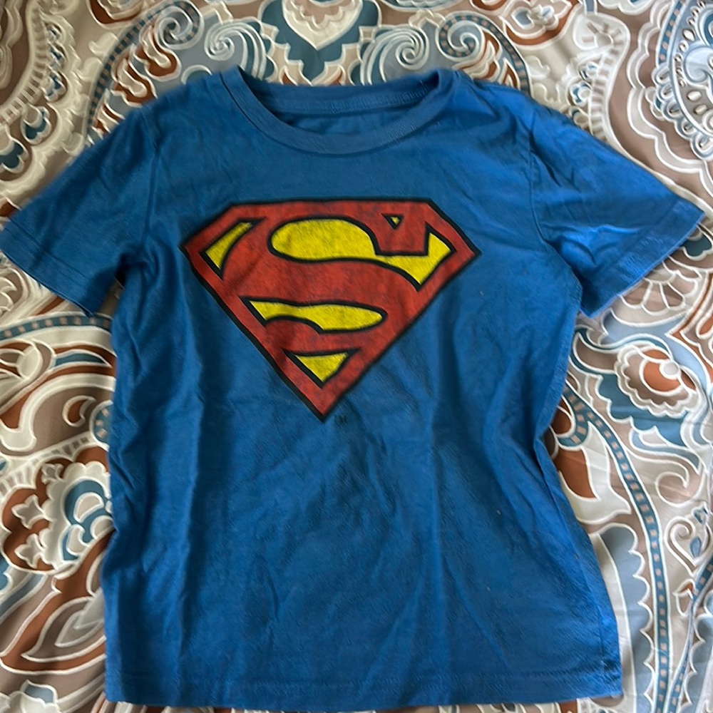 Jumping beans Superman shirt size 6